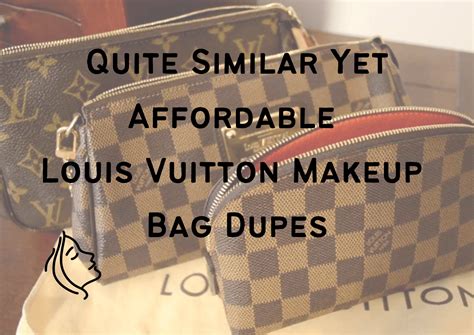 louis vuitton cosmetic bag dupe|louis vuitton fanny pack dupe.